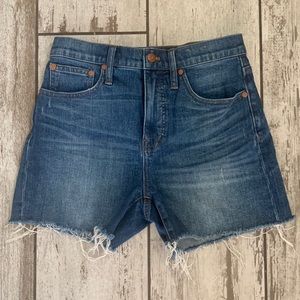 Madewell High-Rise Denim Shorts